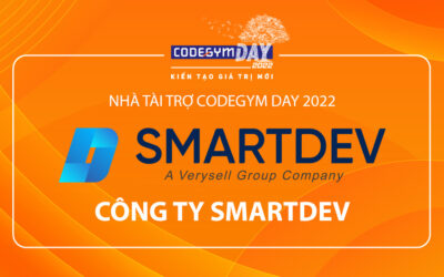 CODEGYM DAY 2022 GIỚI THIỆU NHÀ TÀI TRỢ – SMARTDEV